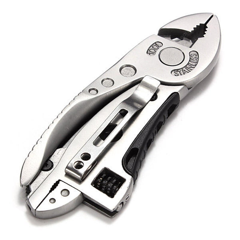 Portable Adjustable Multitool Set Piranha Shape