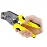 Ratchet Wheel Save Effort Crimping Press Plier