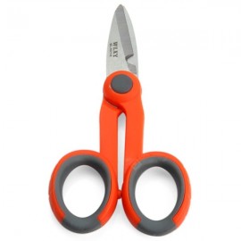 WLXY WL  -  9011Z Home / Office Used 3CR13 Stainless Steel Scissors with Sawtooth on One Blade