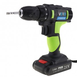 VOTO AC 100 - 240V Cordless 21V Electric Screwdriver Drill with Lithium