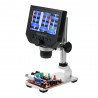 Portable LED Digital Microscope 4.3IN LCD 3.6MP OLED G600 1-600X Magnification