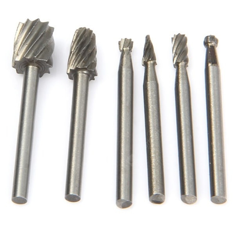 WLXY Different Shapes Tungsten Steel Alloy Rotary File Set for Drill Tool