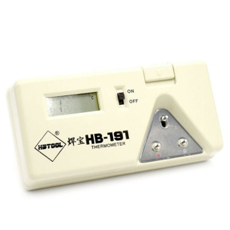 Soldering Iron Tip Thermometer Sensor Digital Tester Temperature Test