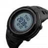 SKMEI Compass Men Sports World Time Countdown Waterproof Digital Watches