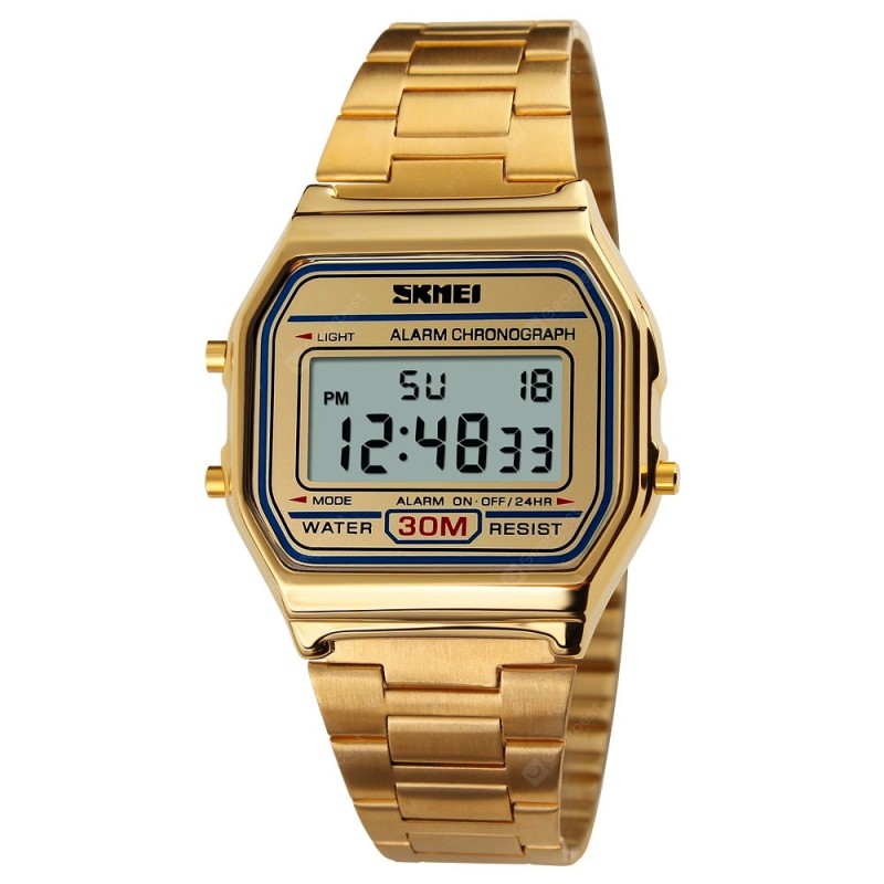 SKMEI Men Fashion Casual Watch LED Digital Watches