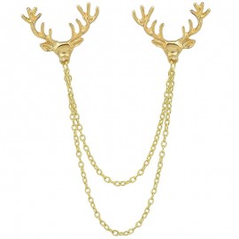 PB-5359 Elk Corner Decoration Simple Fashion Brooch