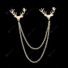 PB-5359 Elk Corner Decoration Simple Fashion Brooch