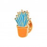 The new creative suit cactus potting drip brooch brooch plants