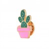 The new creative suit cactus potting drip brooch brooch plants