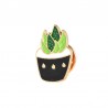 The new creative suit cactus potting drip brooch brooch plants