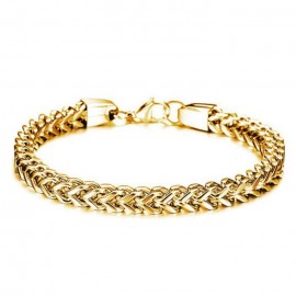 Stainless Steel Multi Strand Chain Men Bracelet