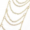 Sex Gold Color Body Chain