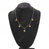 Simple Flash Drill Eight-pointed Star Clavicle Chain