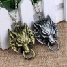 Wolf Head Necklace Retro Exaggerated Pendant Sweater Chain