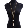 Vintage Multi Layers Tassel Sweater Chain