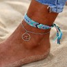 Rune Weave Handmade Cotton Anklet Bracelets For Women