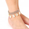 SL131 Sleek Minimalist Beach Casual Style Shell Anklet