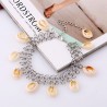 SL131 Sleek Minimalist Beach Casual Style Shell Anklet