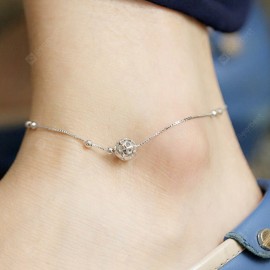 Stylish Hollowed Ball Anklet