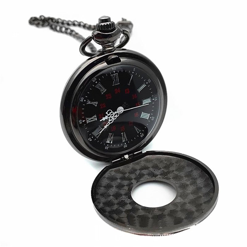 Roman Pattern Steampunk Retro Vintage Quartz Numerals Pocket Watch