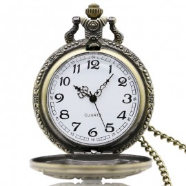 REEBONZ DAD Quartz Pocket Watch Necklace Pendant