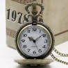 REEBONZ DAD Quartz Pocket Watch Necklace Pendant