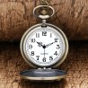 REEBONZ Steampunk Vintage H Quartz Pocket Watch Necklace Pendant