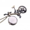 Retro Mini Bicycle key Buckle Bronze Quartz Watch