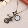 Retro Mini Bicycle key Buckle Bronze Quartz Watch