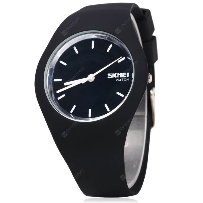 Skmei 9068 Unisex Quartz Watch Silicon Band