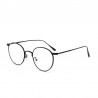 Retro Metal Frame Glasses Flat Mirror for Myopia Glasses