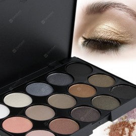 Natural 15 Colors Long Lasting Pearly Eyeshadow Palette