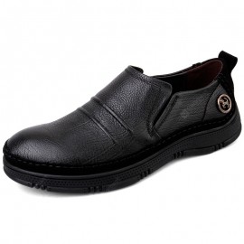 Men Leisure Comfortable Slip-on Casual Leather Shoes