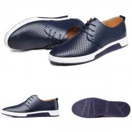 Men Fashion British Style Breathable Casual Shoes