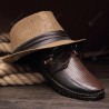 Men's Casual Leather Shoes Breathable Warm