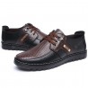 Men's Casual Leather Shoes Breathable Warm