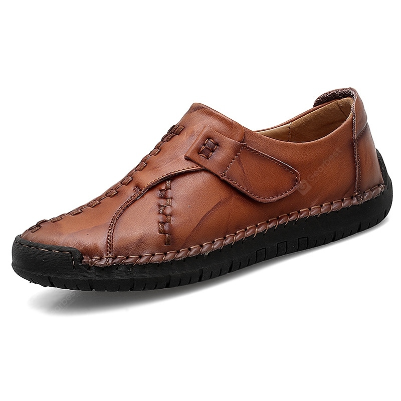 Men Trendy Soft Slip-on Leather Casual Shoes