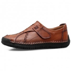 Men Trendy Soft Slip-on Leather Casual Shoes