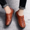 Men Trendy Soft Slip-on Leather Casual Shoes