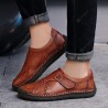 Men Trendy Soft Slip-on Leather Casual Shoes