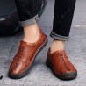 Men Trendy Soft Slip-on Leather Casual Shoes