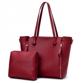 2 Pieces Shoulder Bag Set With Strap