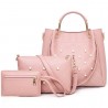 Fashion Embroidery Line Charm Lady Handbag Shoulder Diagonal Bag