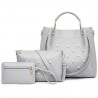 Fashion Embroidery Line Charm Lady Handbag Shoulder Diagonal Bag