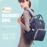 Mummy Backpack Infant Package Multi-function Large Capacity Shoulder Bag Candy Color Satchel