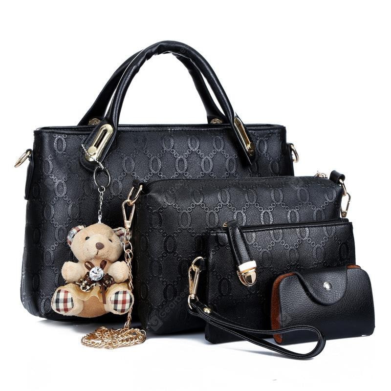 PU Leather Handbags Composite Shoulder Bag for Women