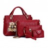 PU Leather Handbags Composite Shoulder Bag for Women