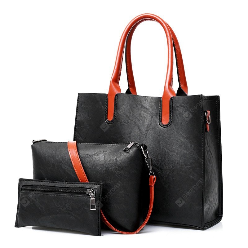 Tote Bag Crossbody Wallet Purse Set