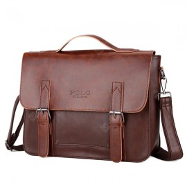 VICUNAPOLO Retro Buckle Business Men Crossbody Bag