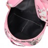 Woman Casual Butterfly Flower Strap Backpack